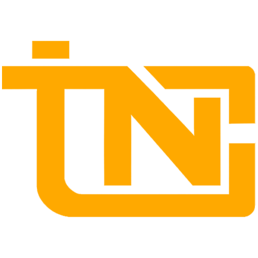 Logotipo oficial da TN Foto & Vídeo – produtora audiovisual em São Paulo (LARANJA)